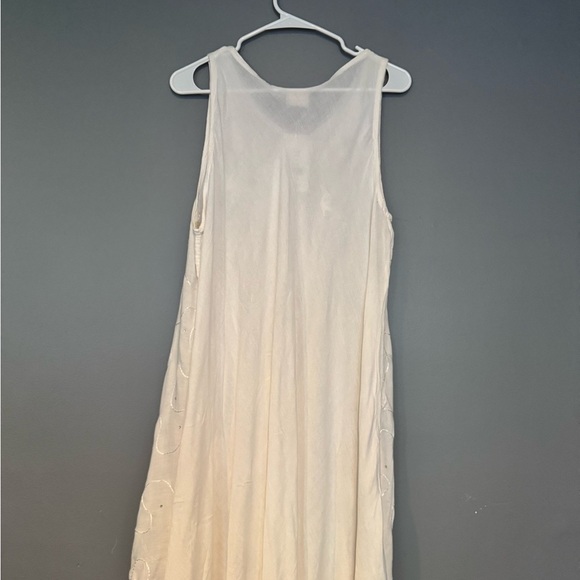 Exist White Asymmetrical Scoop Neck Sundress - Picture 6 of 8